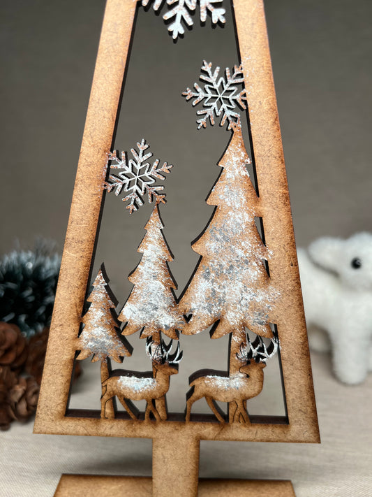 Árvore Decorativa Triangular