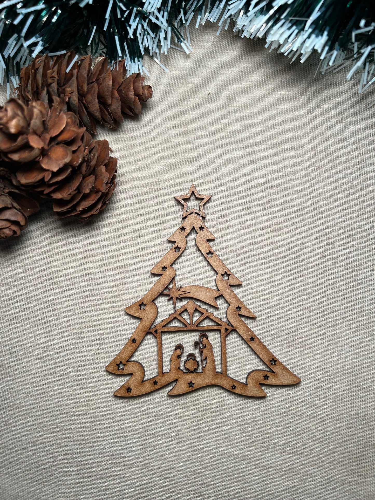 Árvore Decorativa com Presépio