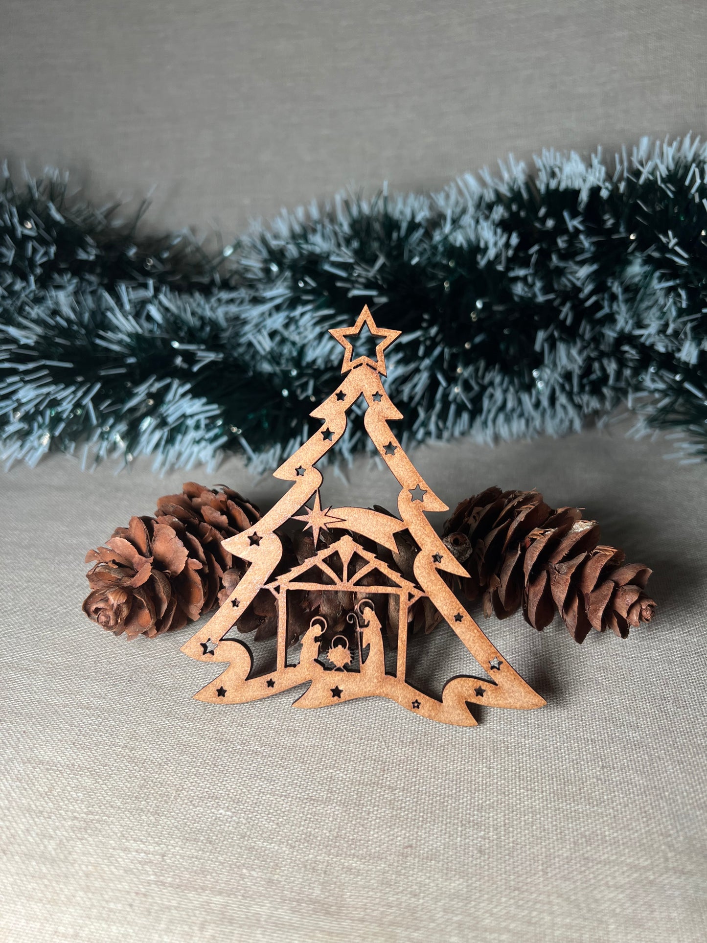 Árvore Decorativa com Presépio