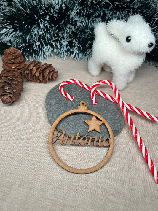 Bola de Natal - Estrela