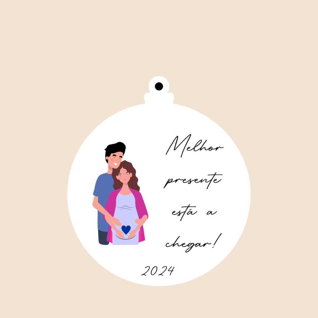 Bola de Natal - Melhor presente está a chegar!