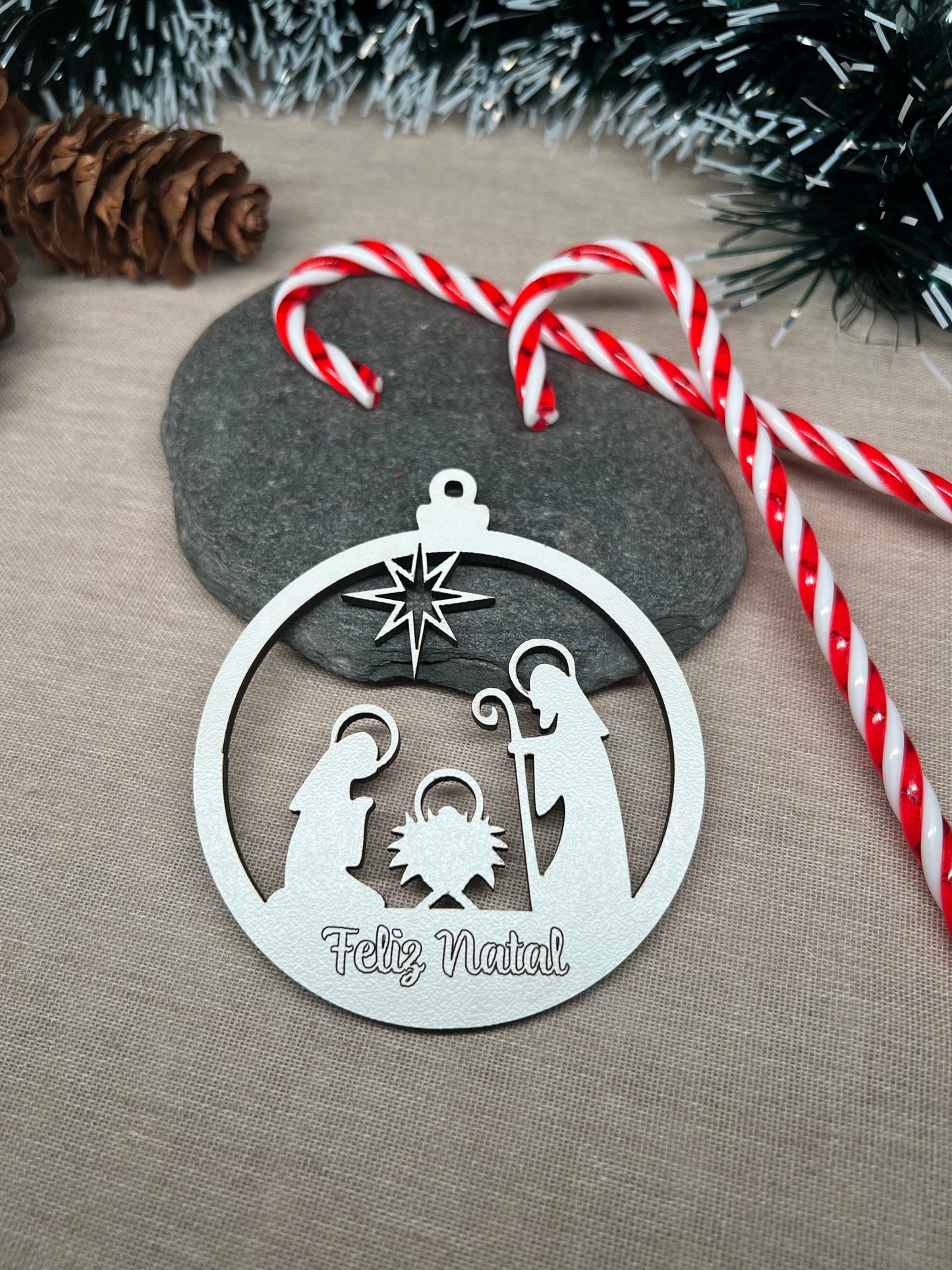 Bola de Natal - Presépio