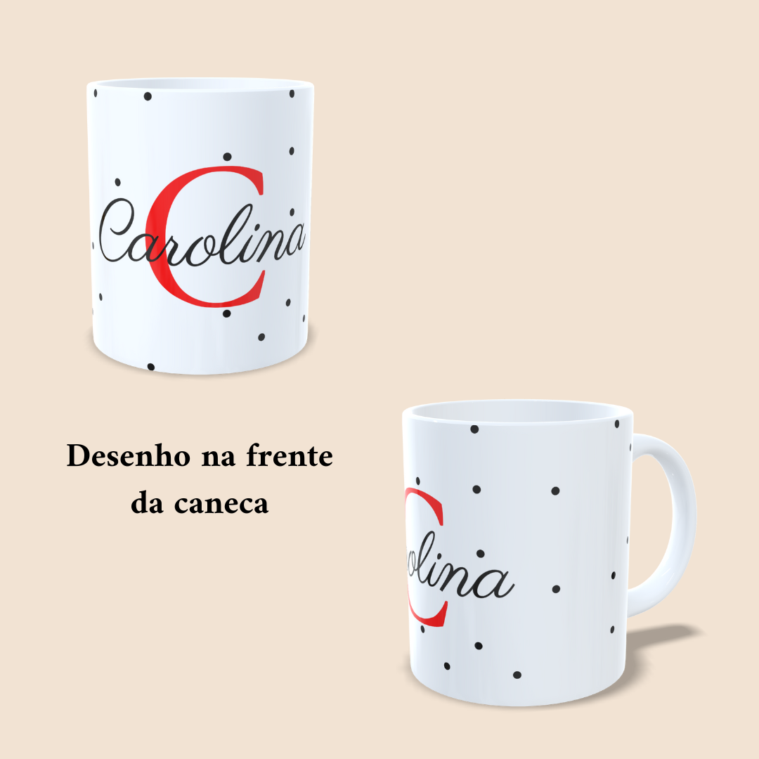 Caneca - Bolinhas