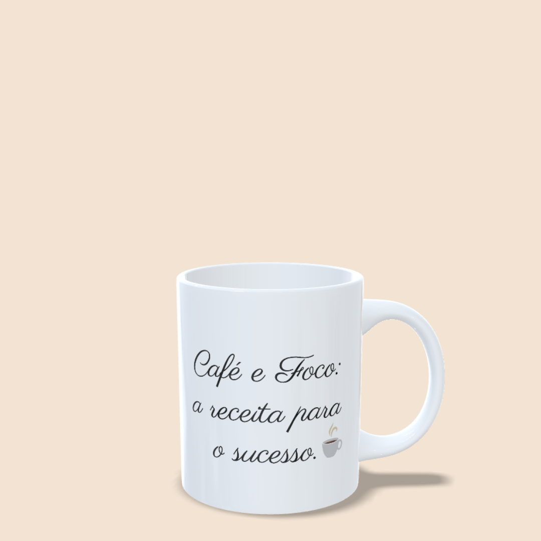 Caneca - Café e Foco