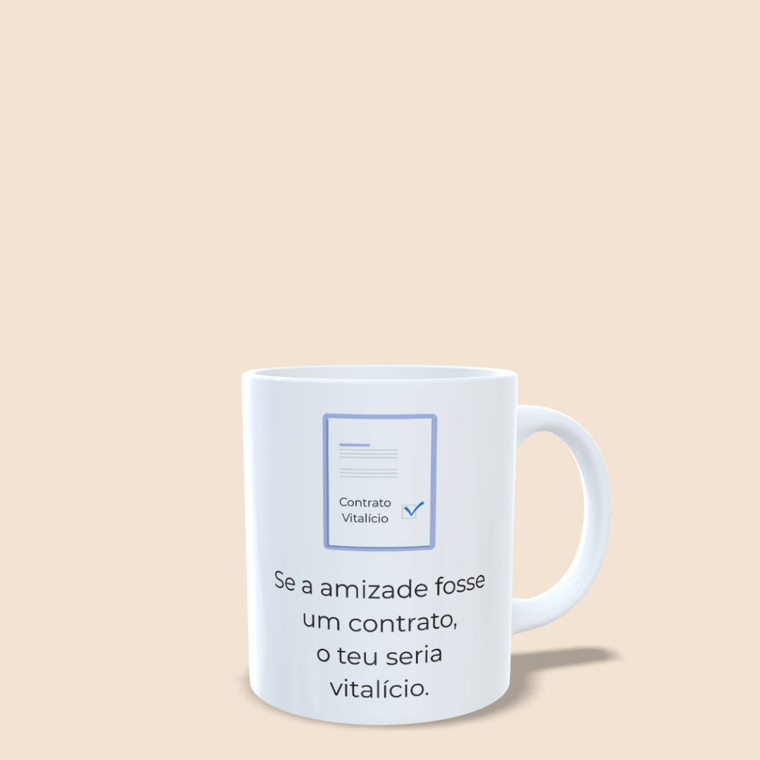 Caneca - Contrato Vitalício