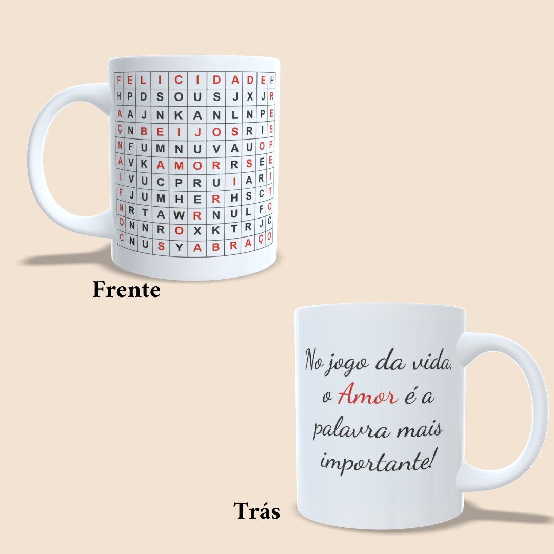 Caneca - Sopa de Letras