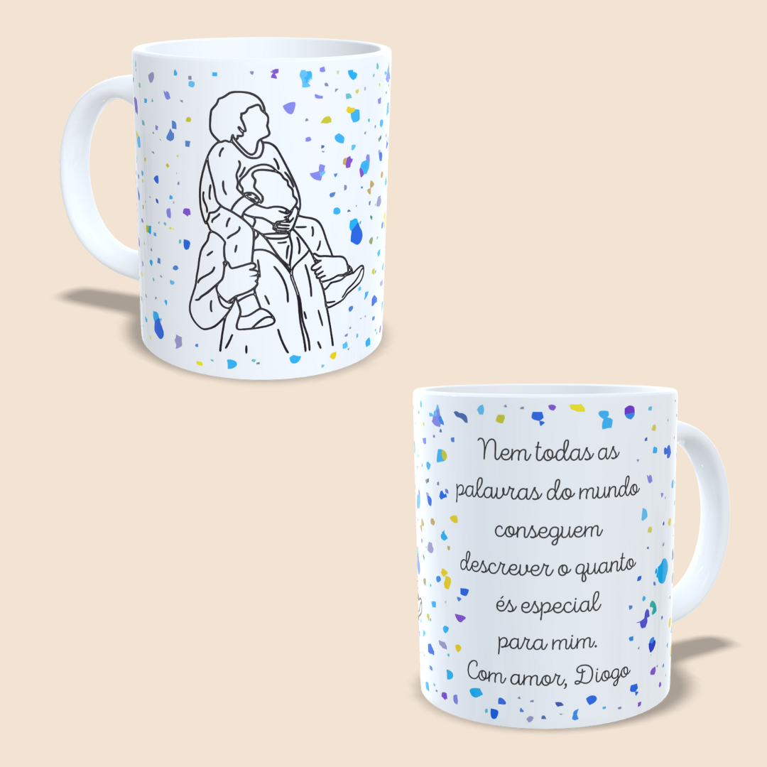 Caneca - Traços de Amor