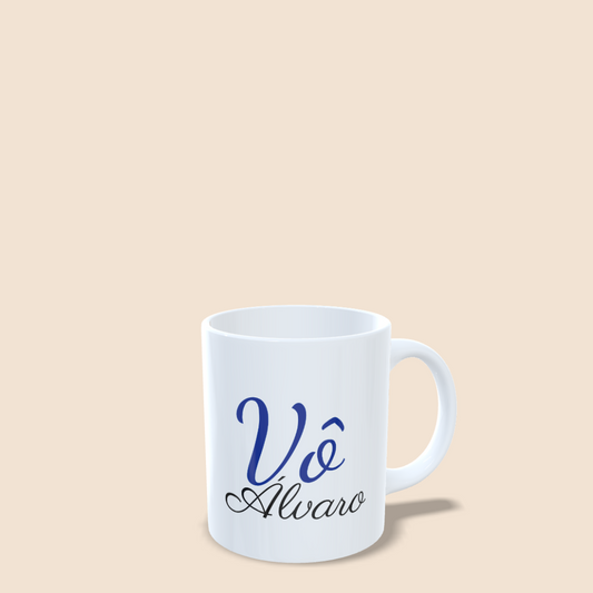 Caneca com Grau de Parentesco e Nome