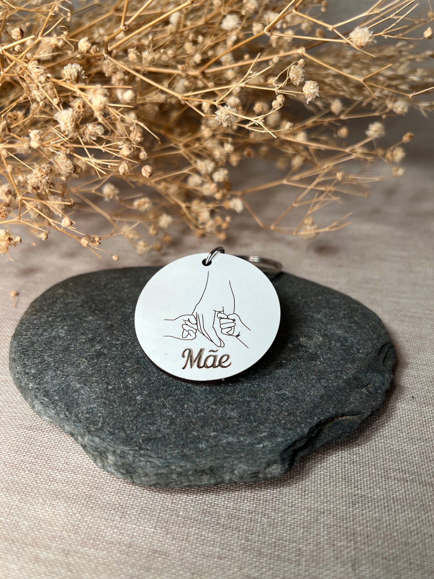 Personalized "Mother" Keychain