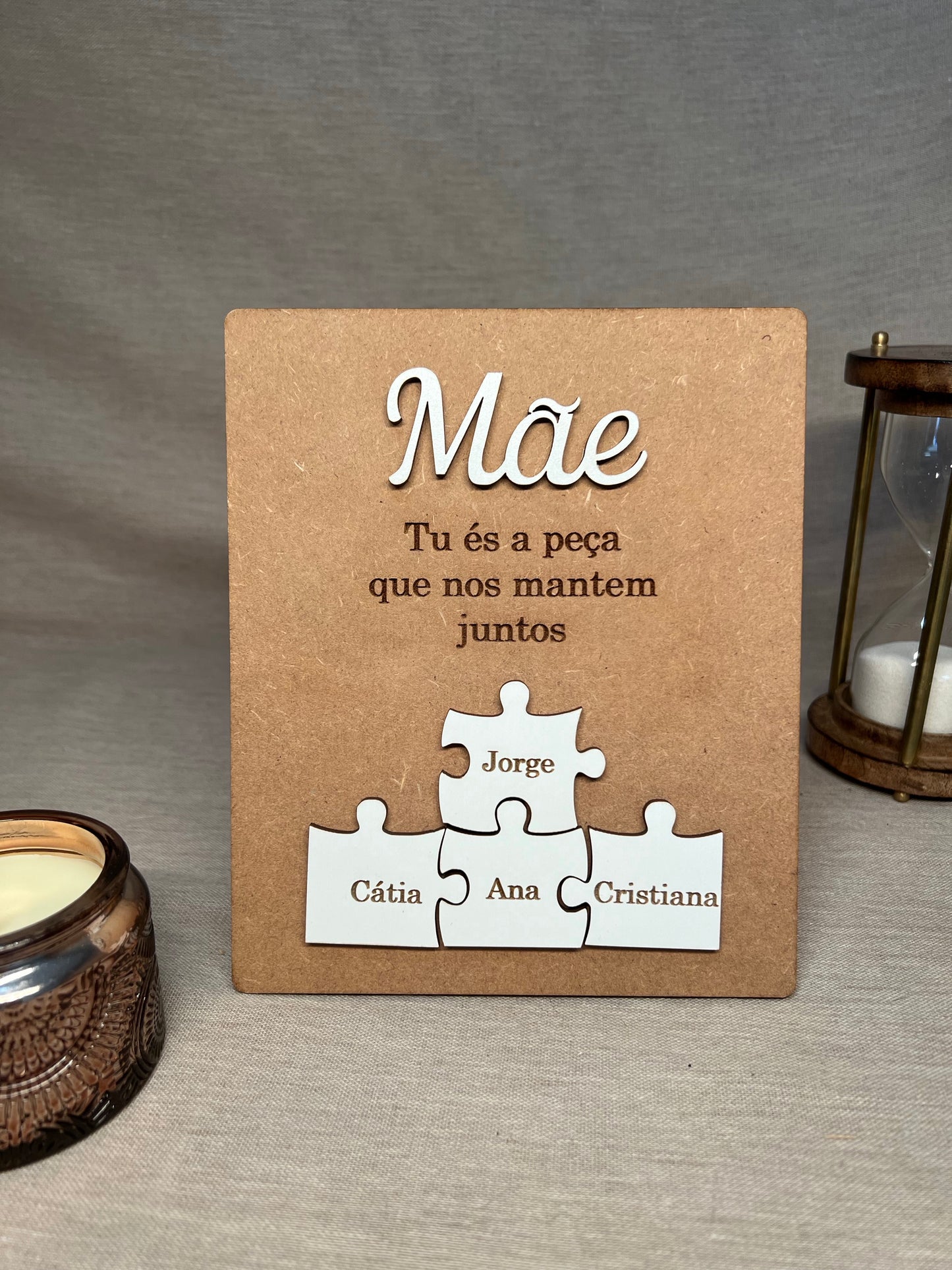 Mom, you are the piece that keeps us together