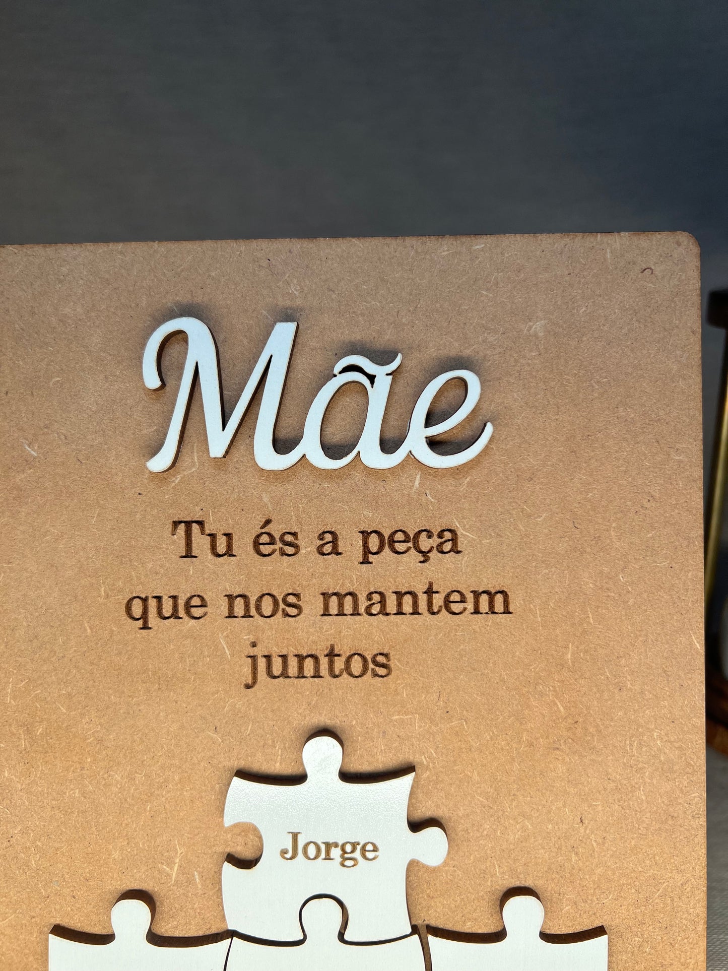 Mom, you are the piece that keeps us together