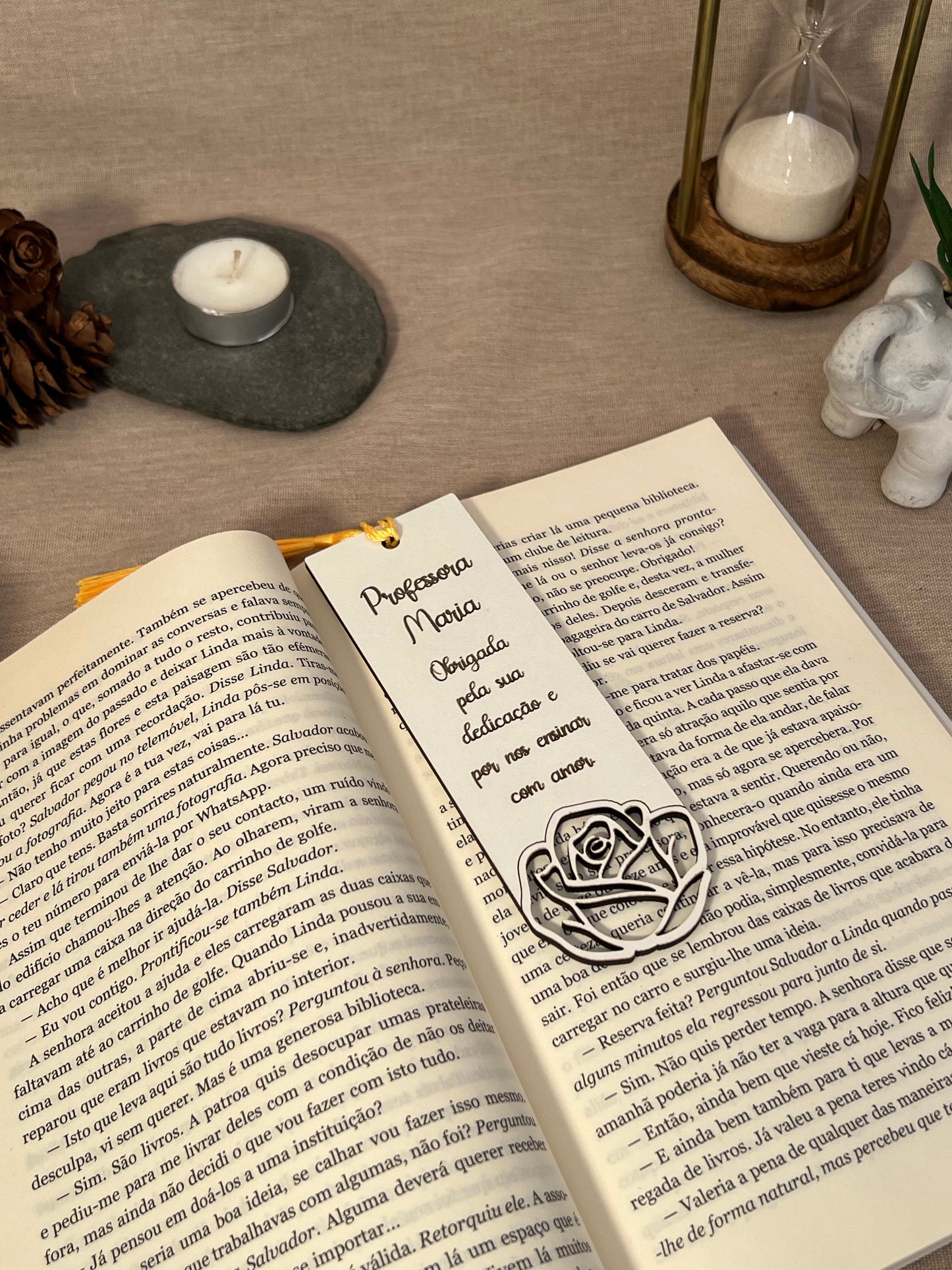 Bookmark with Dedication