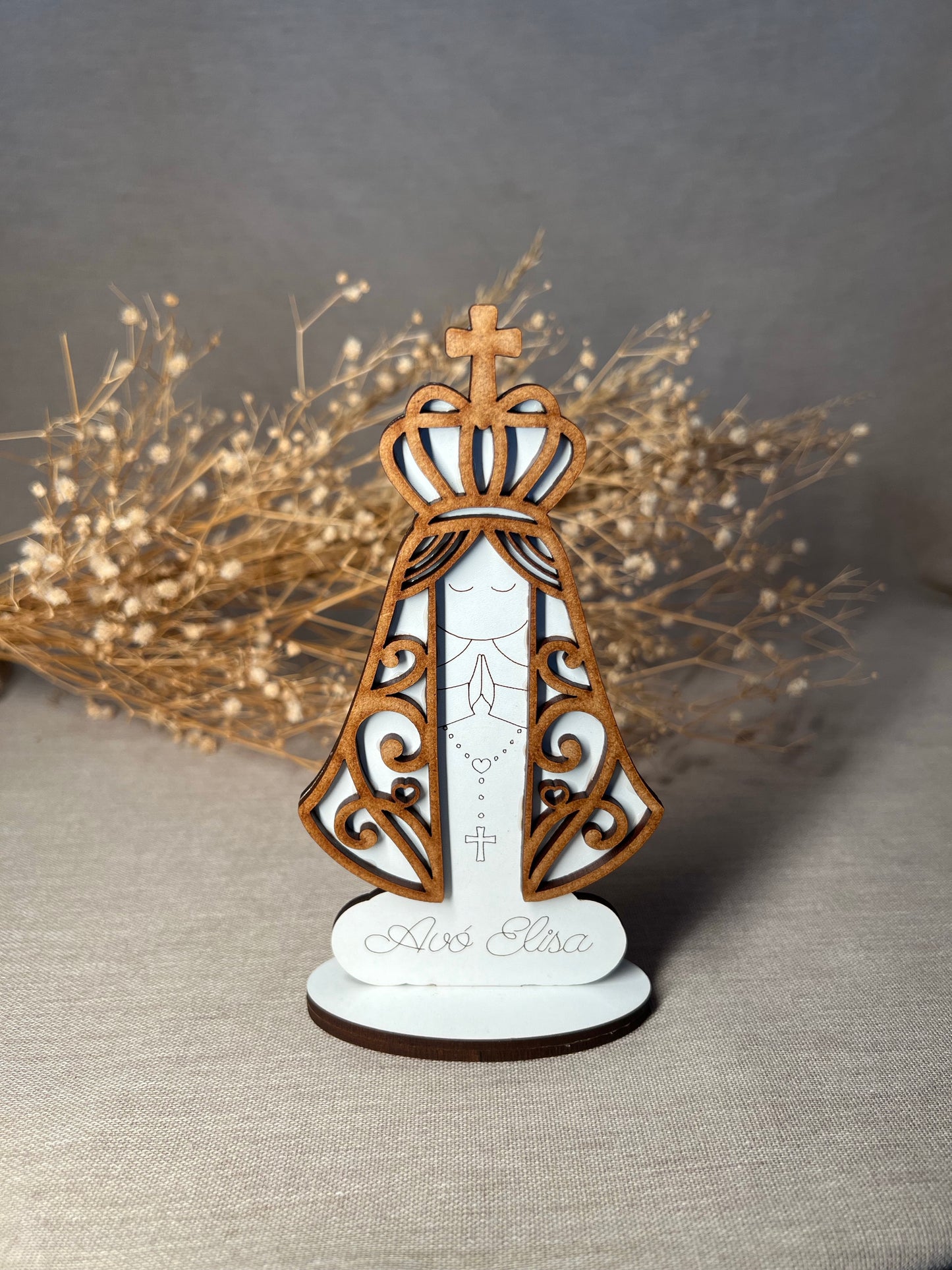 Santinha a Rezar