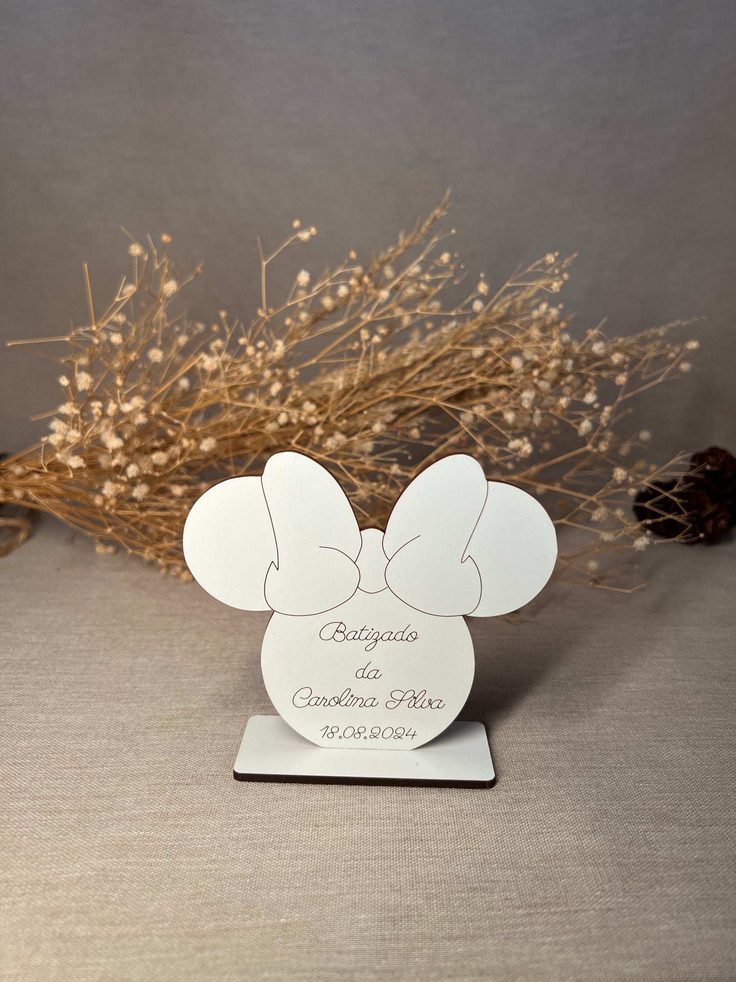 Minnie com Base com 10cm de altura