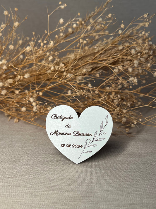 Coração com Íman com 6cm de altura