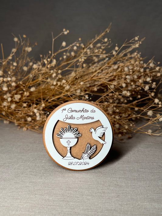 Círculo com Símbolos 1º Comunhão
