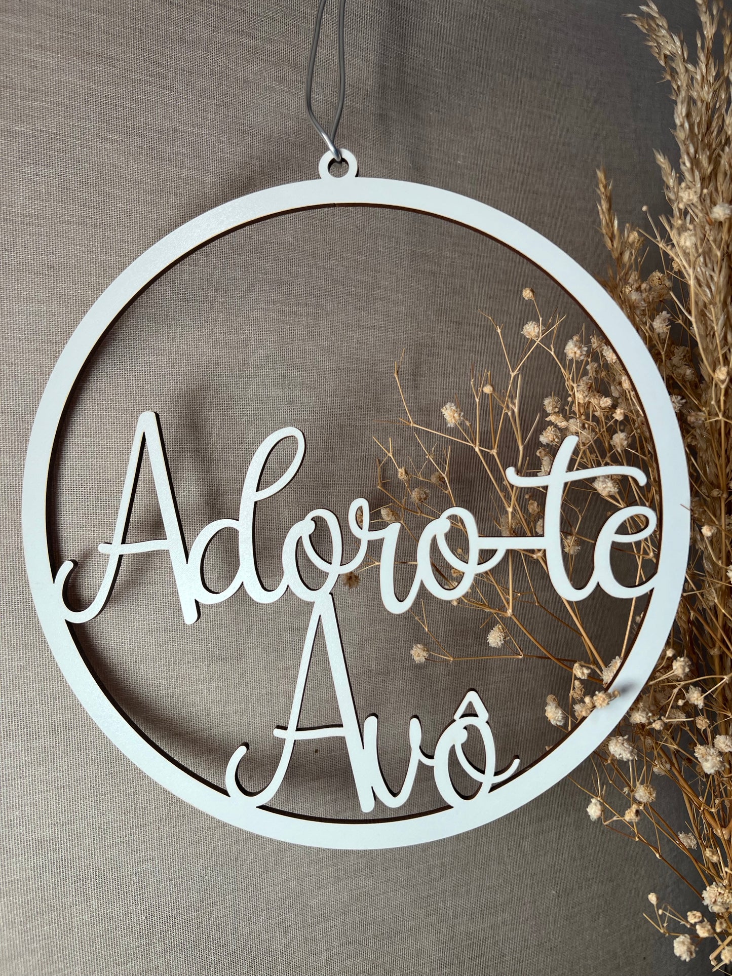 Bola Decorativa "Adoro-te Avô"