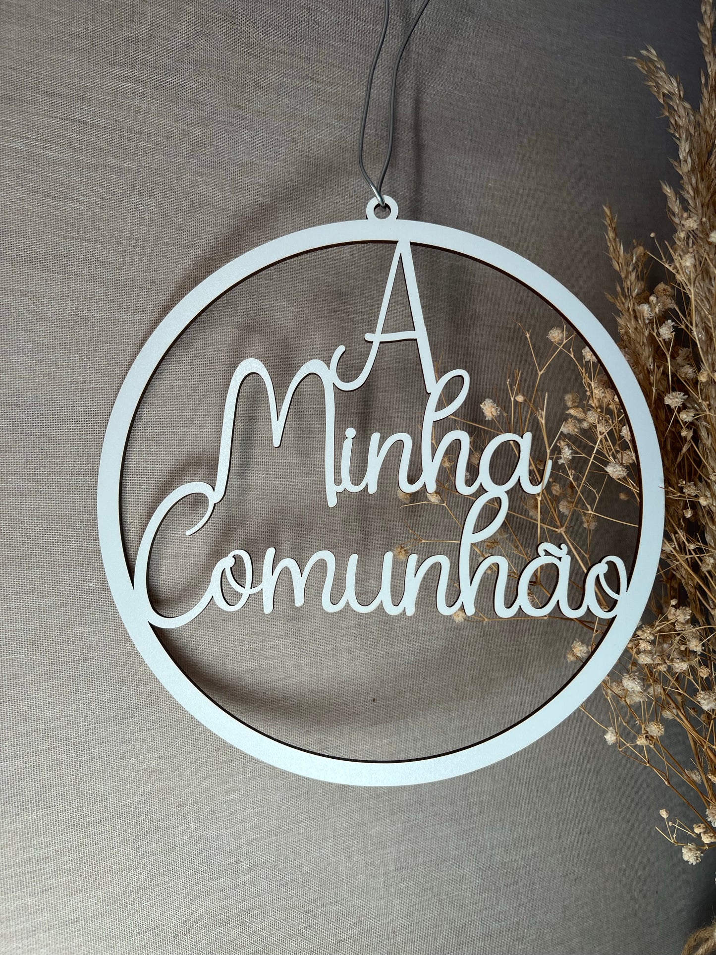 Bola Decorativa "A minha Comunhão"