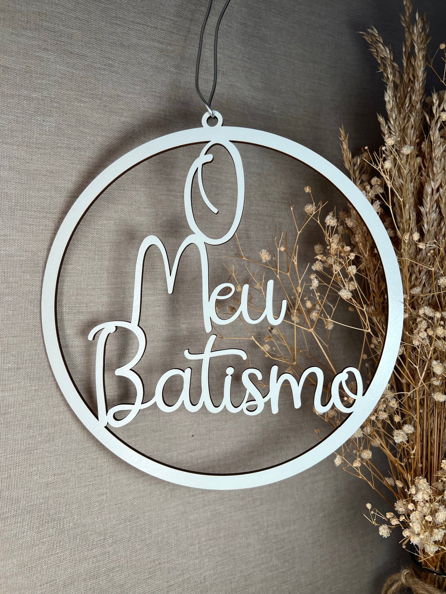 Bola Decorativa "O meu Batismo"