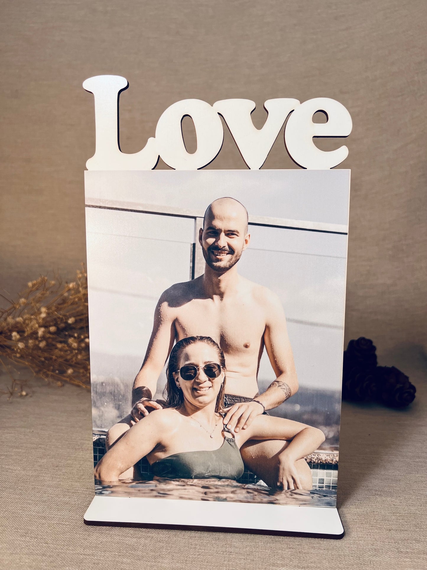 Moldura Love e Fotografia