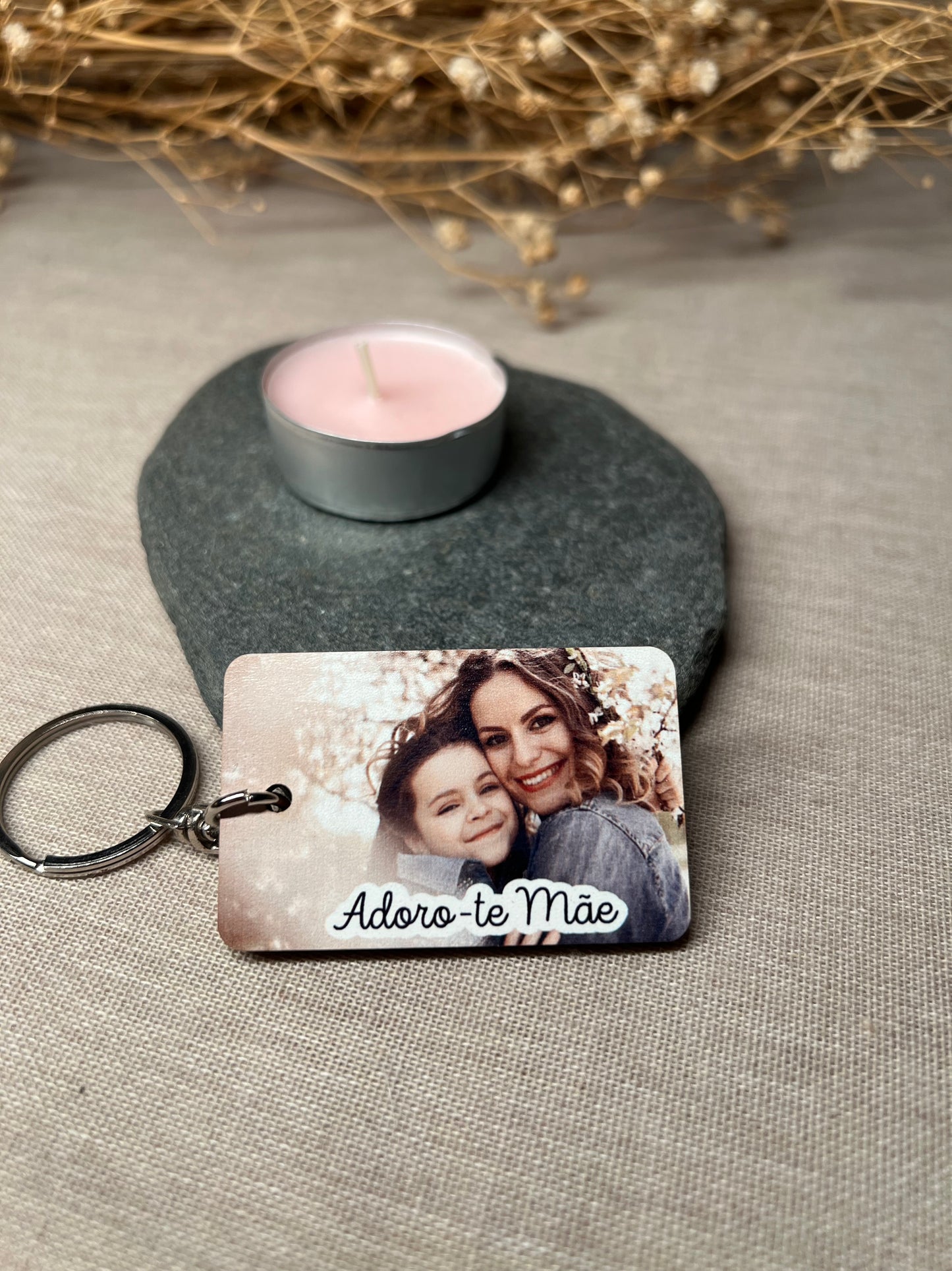 Porta Chaves Sublimado Adoro-te Mãe