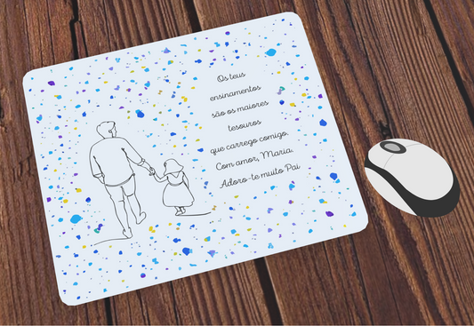 Tapete de Rato com Frase