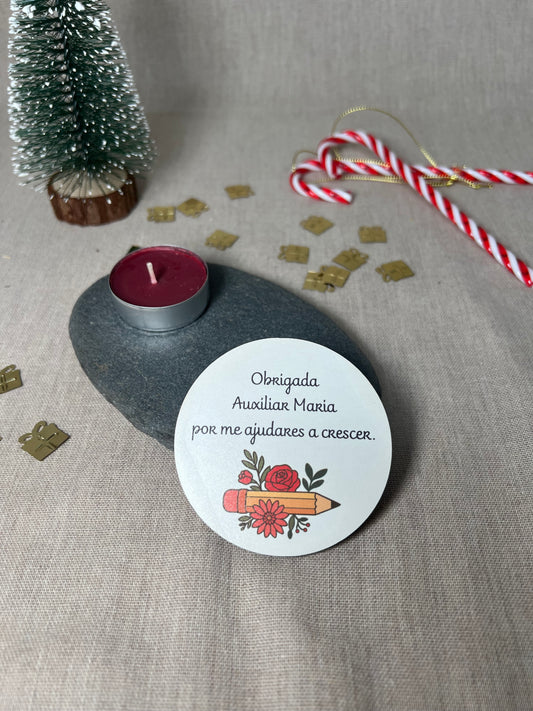 Bola de Natal - Íman Agradecimento