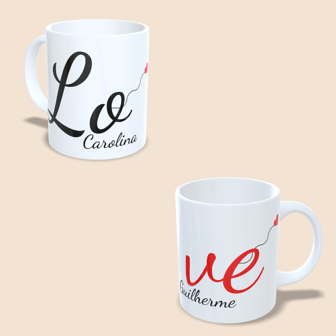 Caneca Conjunto - Love
