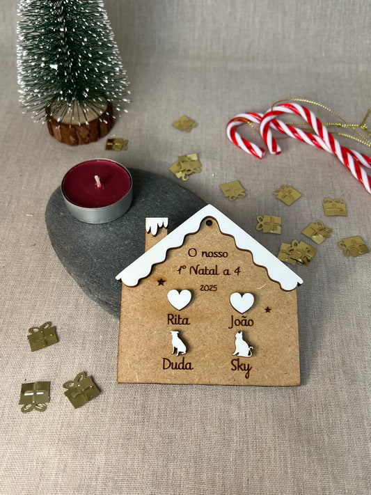 Casa de Natal - 1º Natal a 4 