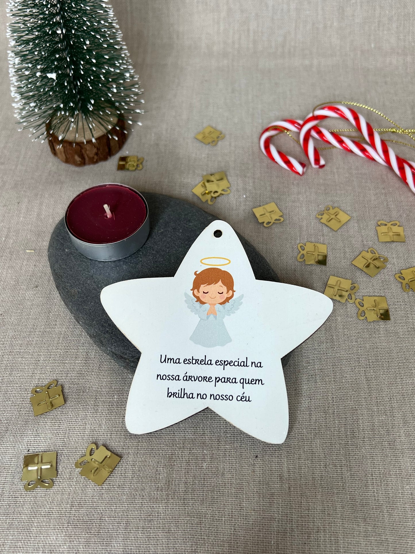 Estrela com Mensagem