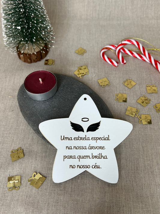 Estrela com Mensagem Gravada