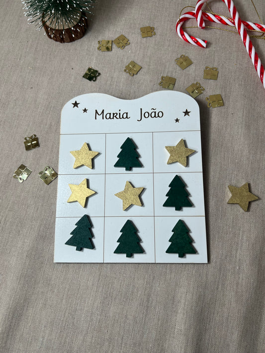 Jogo do Galo Natalino Personalizável com Nome 