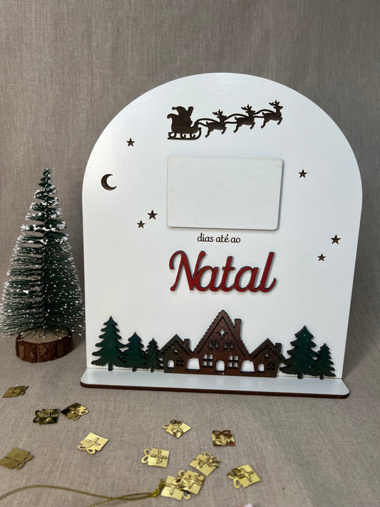 Peça Decorativa - Contagem Regressiva Gravada